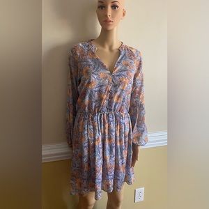 New NSR lilac Andra Flare Mini Dress - lined  size M